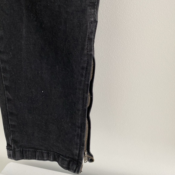 Hyper Denim Men’s black distressed jeans - size 32 - Picture 4 of 9